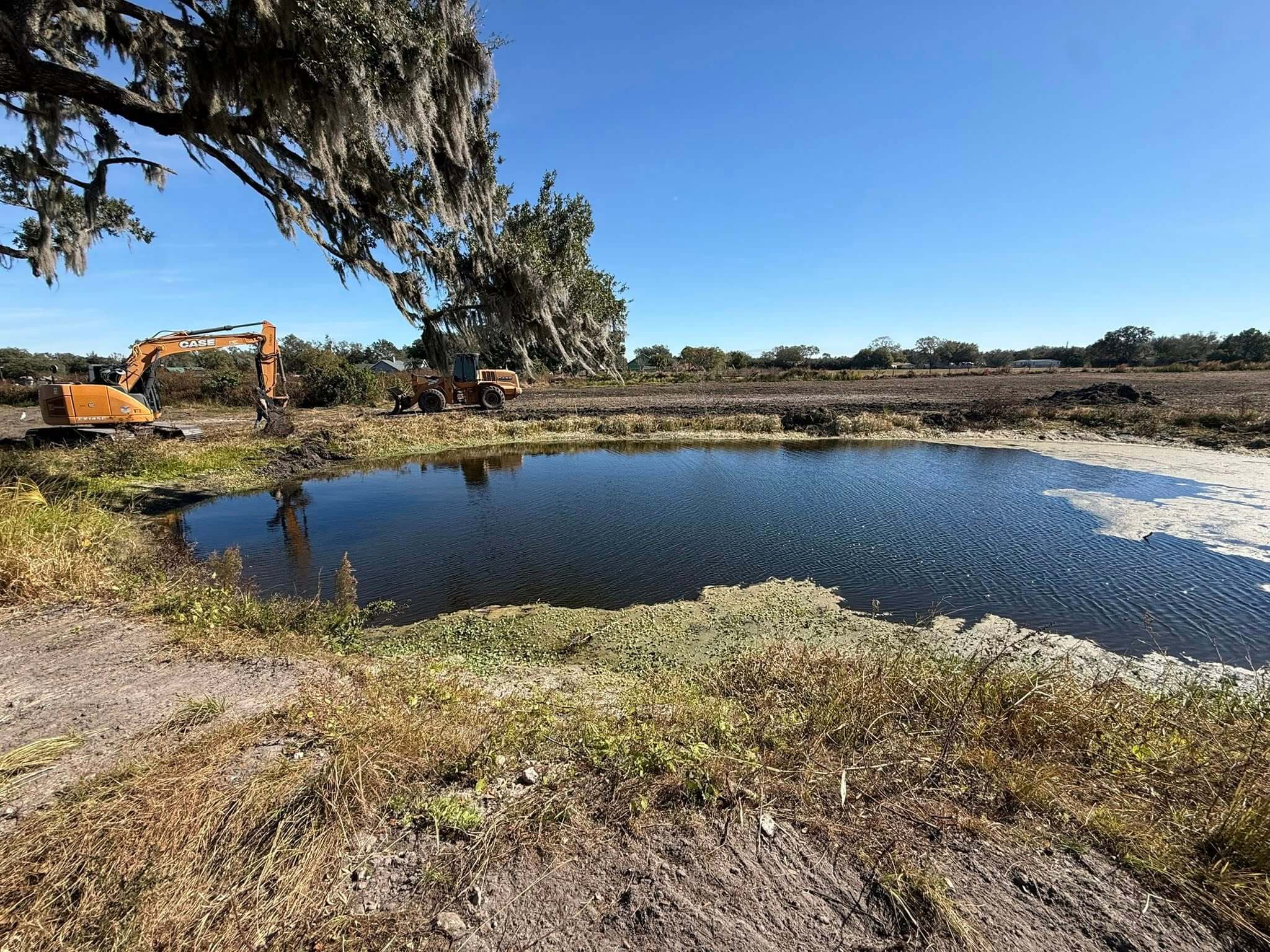 Land clearing equipment in Riverview, Hillsborough County